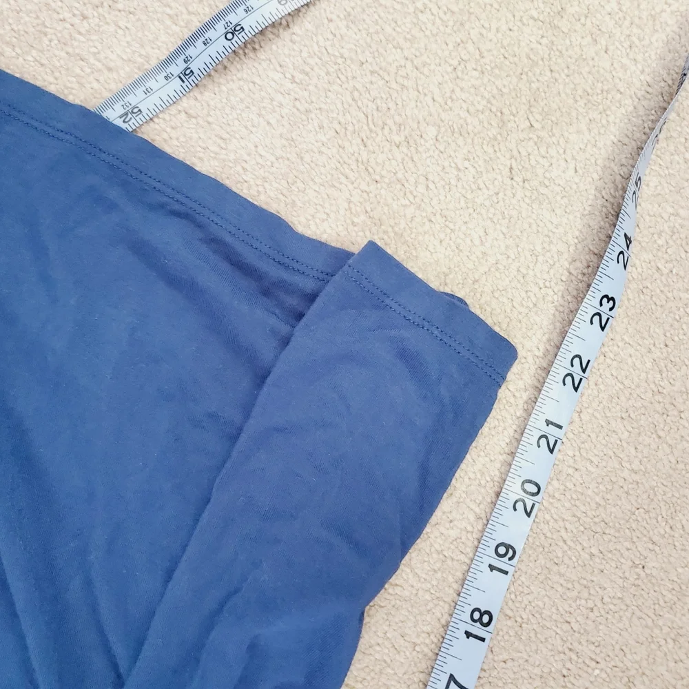 Ann Taylor Wide Leg Beach Jersey Vacation Boho Jumpsuit M - Picture 6 of 9